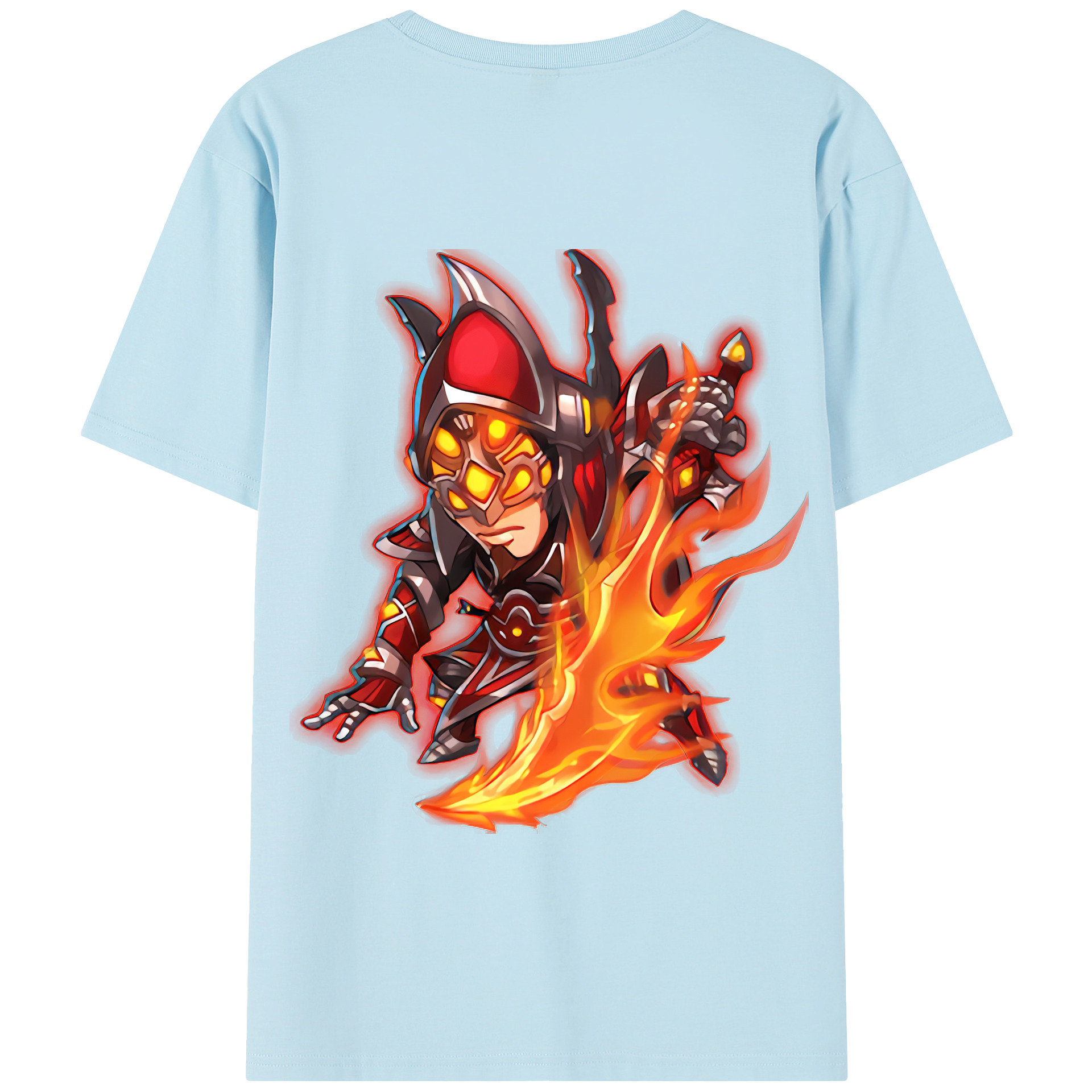 リーグ・オブ・レジェンド League of Legends LOL 綿100％半袖Tシャツ（背面プリント）